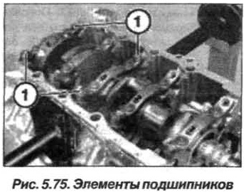 Рис. 5.75. Элементы подшипников БМВ Х5 Е53 N62